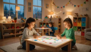 table lumineuse montessori